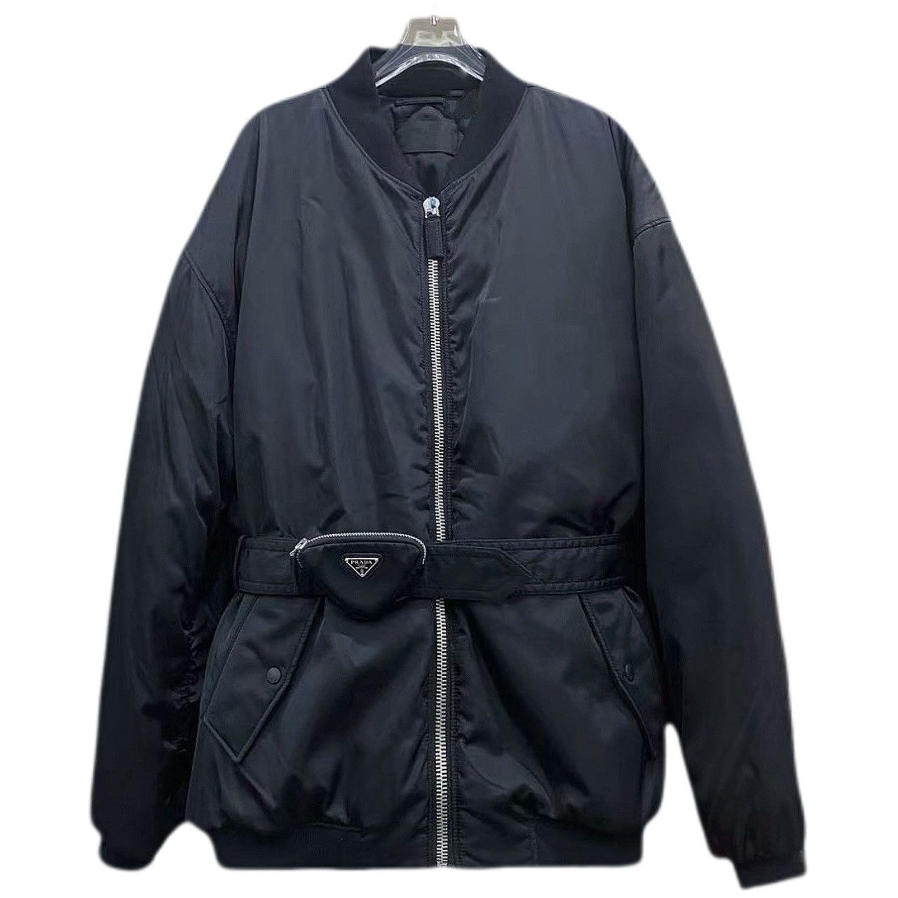 Prada × Raf Simons Prada nappa leather bomber jacket (RARE) | Grailed