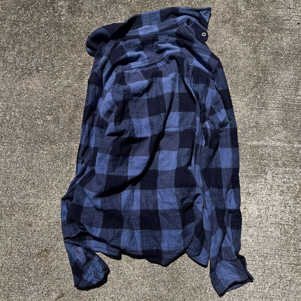 Vintage Blue Plaid Flannel Shirt Size M Size US M / EU 48-50 / 2 - 5 Thumbnail