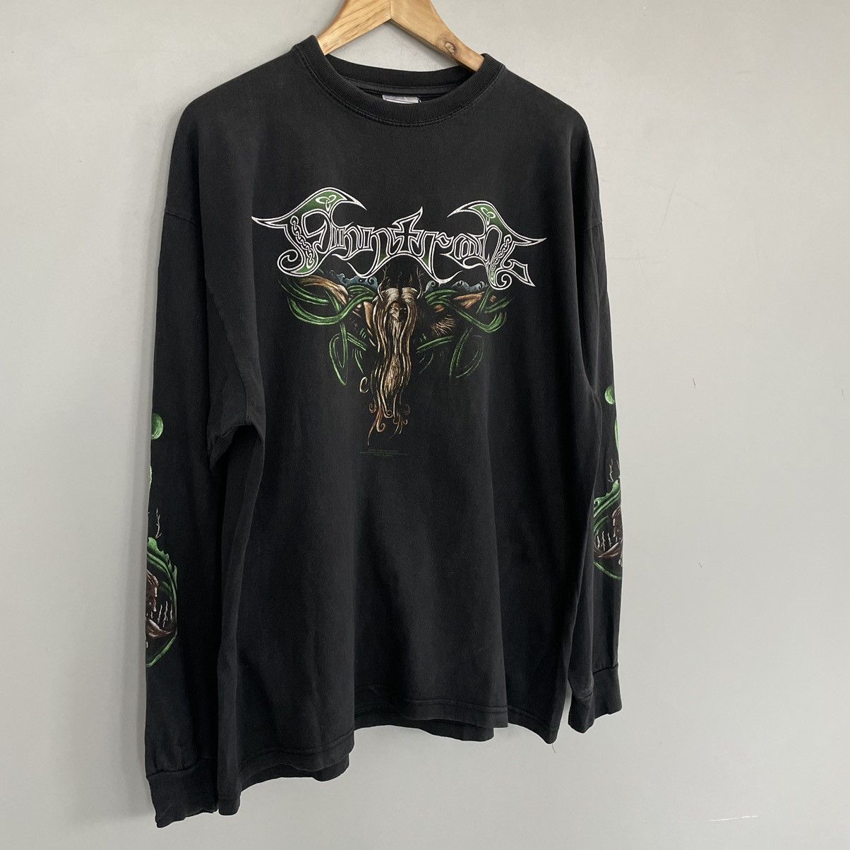 Band Tees × Vintage Vintage 2004 Finntroll Longsleeve t shirt like Korpiklaani Size US XL / EU 56 / 4 - 2 Thumbnail
