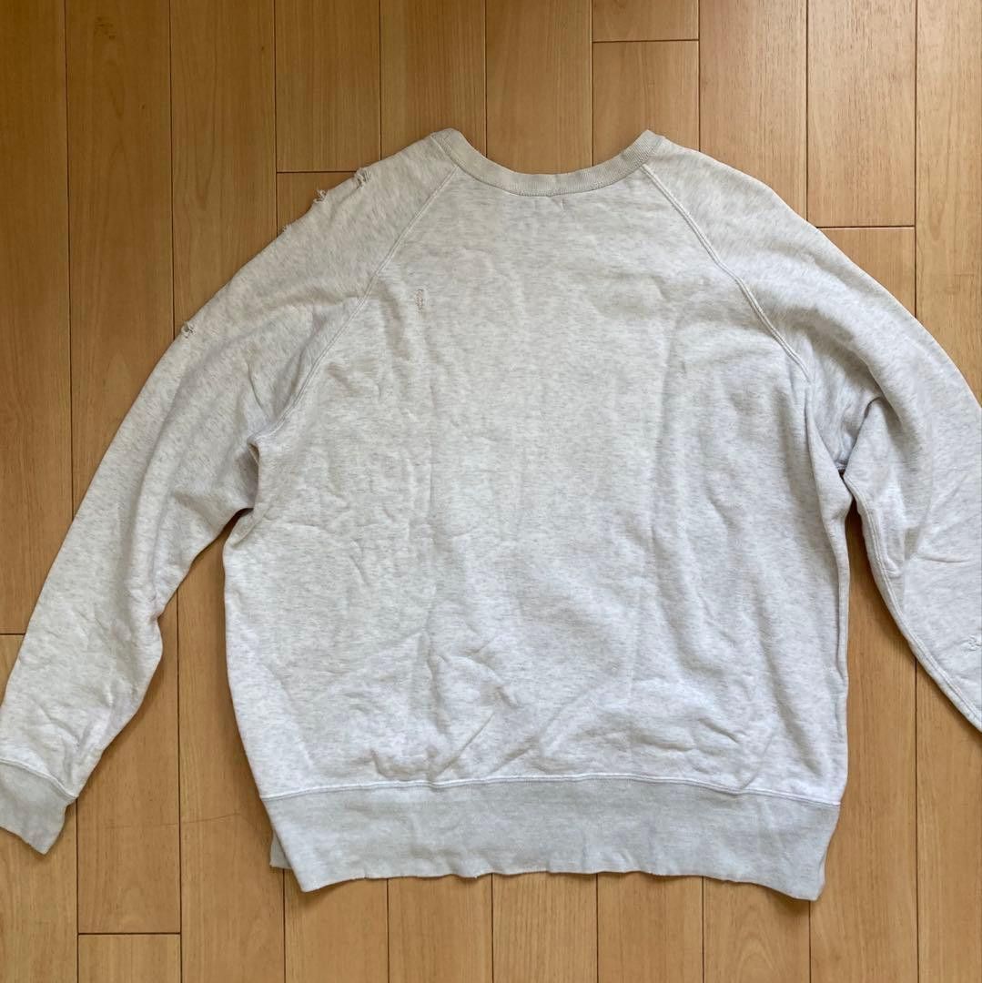 A.PRESSE A.PRESSE 22SS Vintage Washed Sweatshirt Gray 1 Size US S / EU 44-46 / 1 - 2 Thumbnail