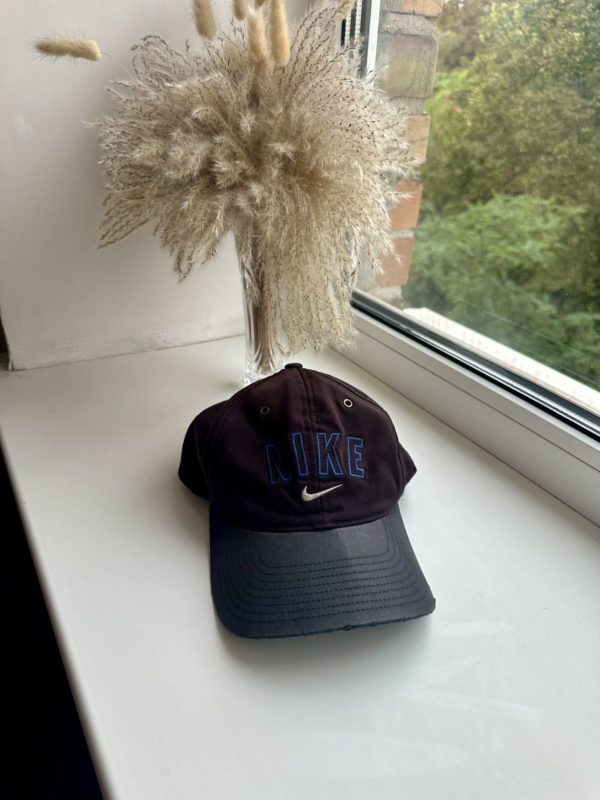 Nike Vintage Nike Cap Big Logo Size ONE SIZE - 2 Thumbnail