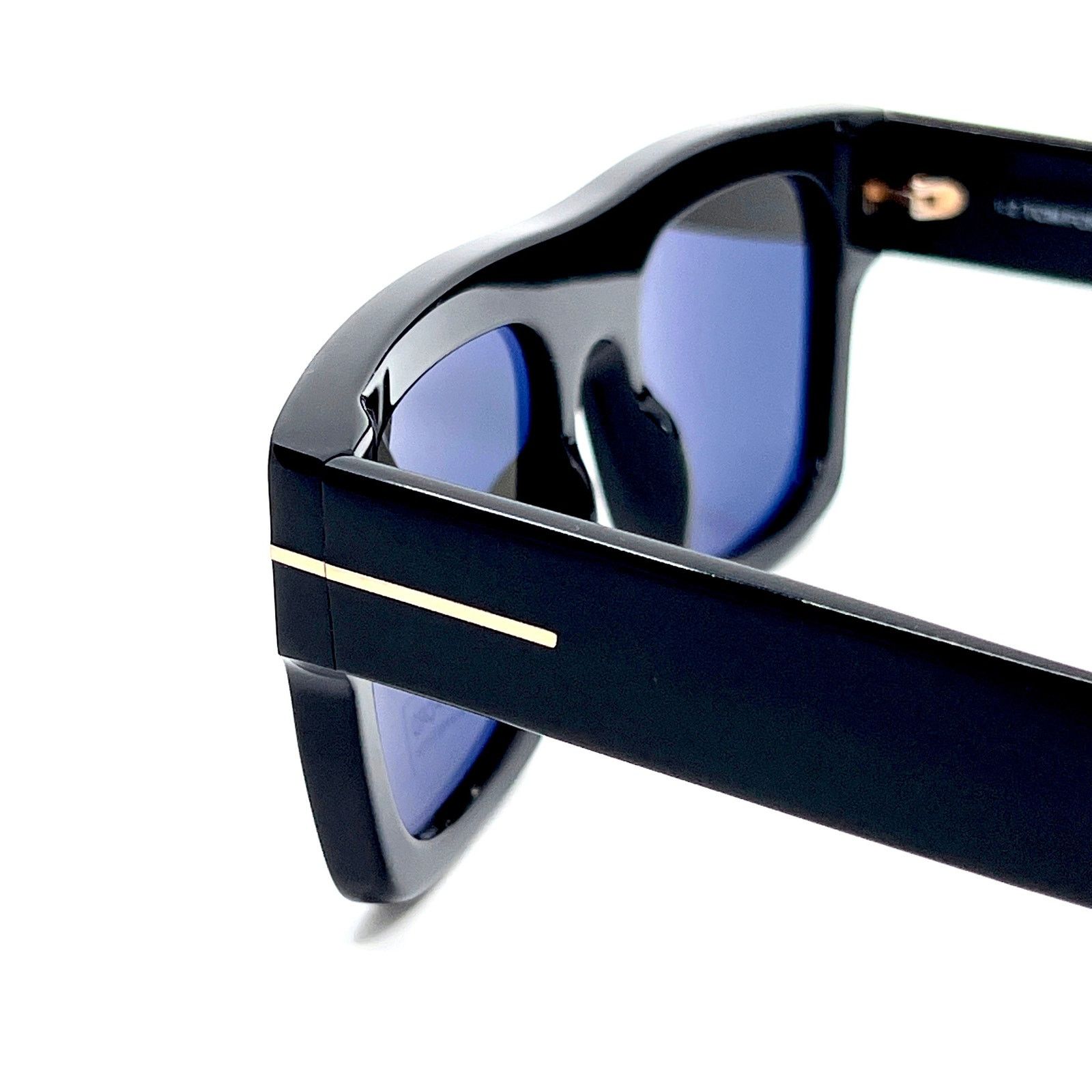 Tom Ford New,TOM FORD Fausto Sunglasses TF711 01A Authentic Size ONE SIZE - 11 Thumbnail