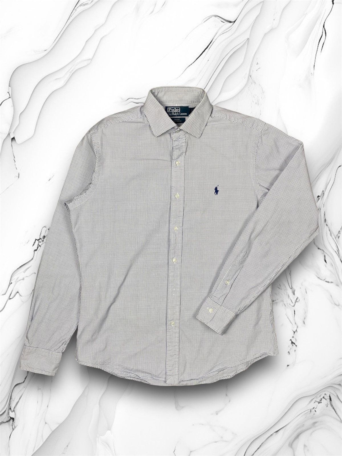 Polo Ralph Lauren × Ralph Lauren × Vintage Vintage Polo Ralph Lauren Checkered Button Up Shirt Size US M / EU 48-50 / 2 - 1 Thumbnail