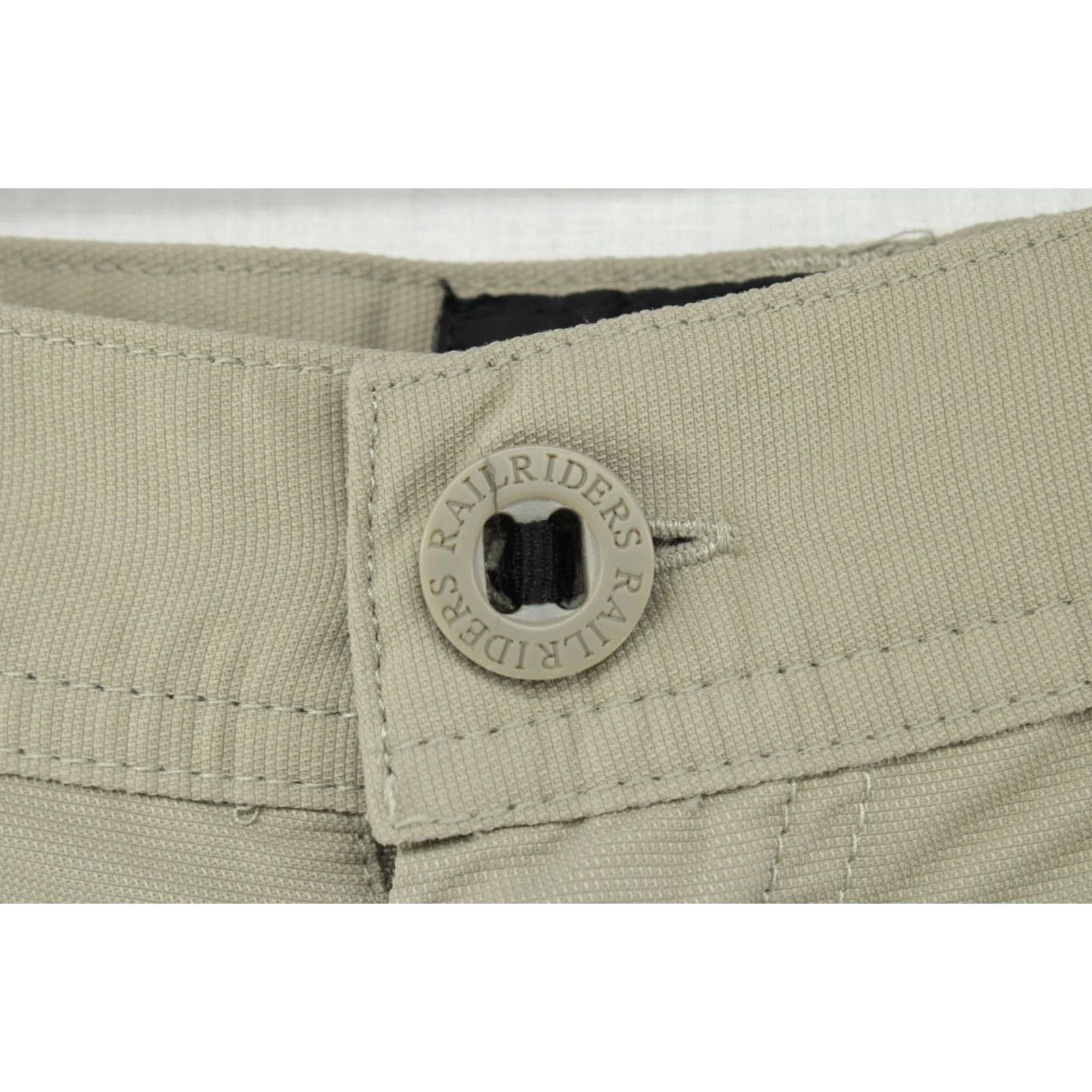 Vintage Railriders Pants Mens 36x30 Tan Nylon Tech Performance Outdoors Lightweight Chino Straight 90s Logo Grepgore hiking Outdoors Mens Size US 36 / EU 52 - 5 Thumbnail