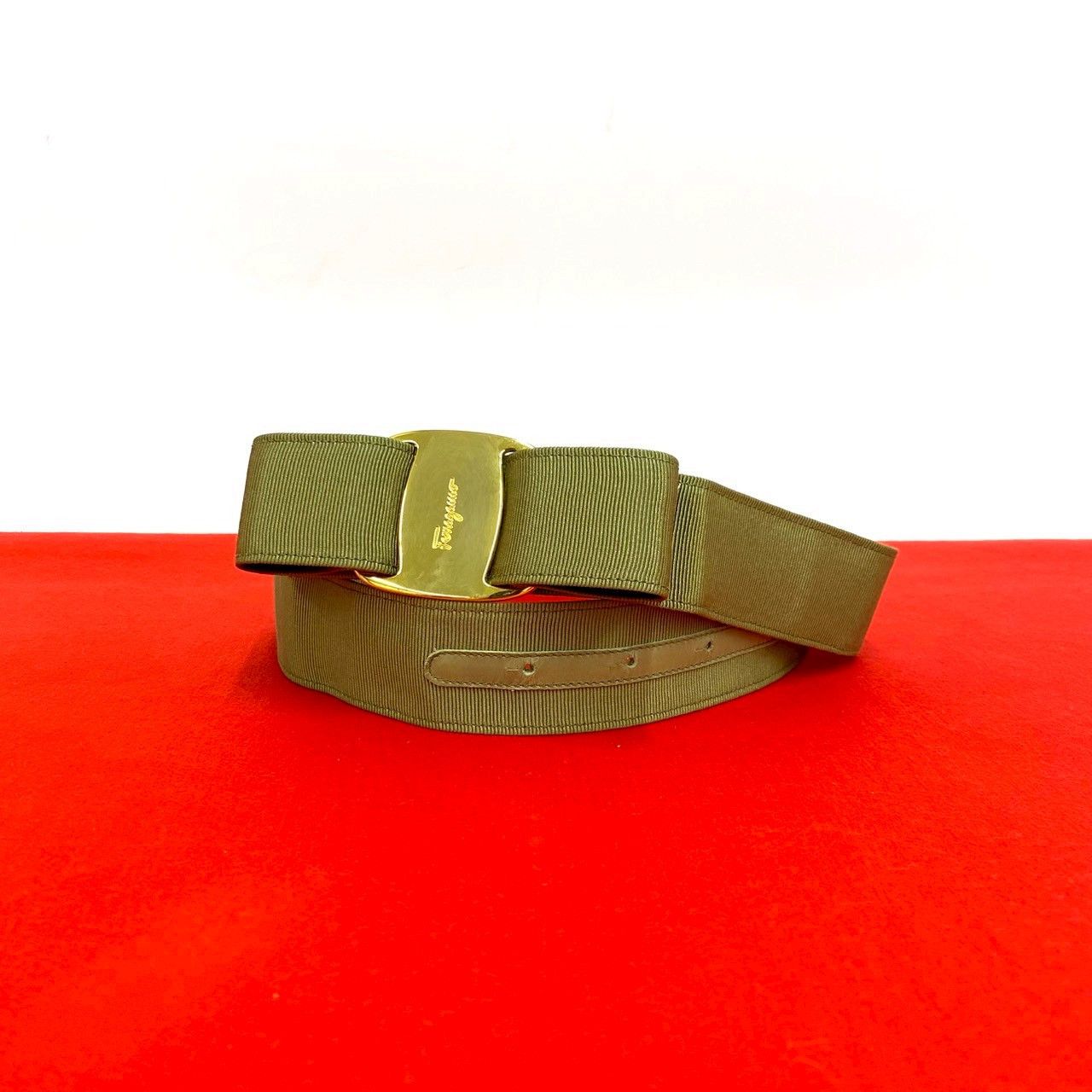 Salvatore Ferragamo Salvatore Ferragamo Salvatore Ferragamo Vara Leather Belt Leather Belt 70512 DUTY FREE for USA Size ONE SIZE - 1 Thumbnail