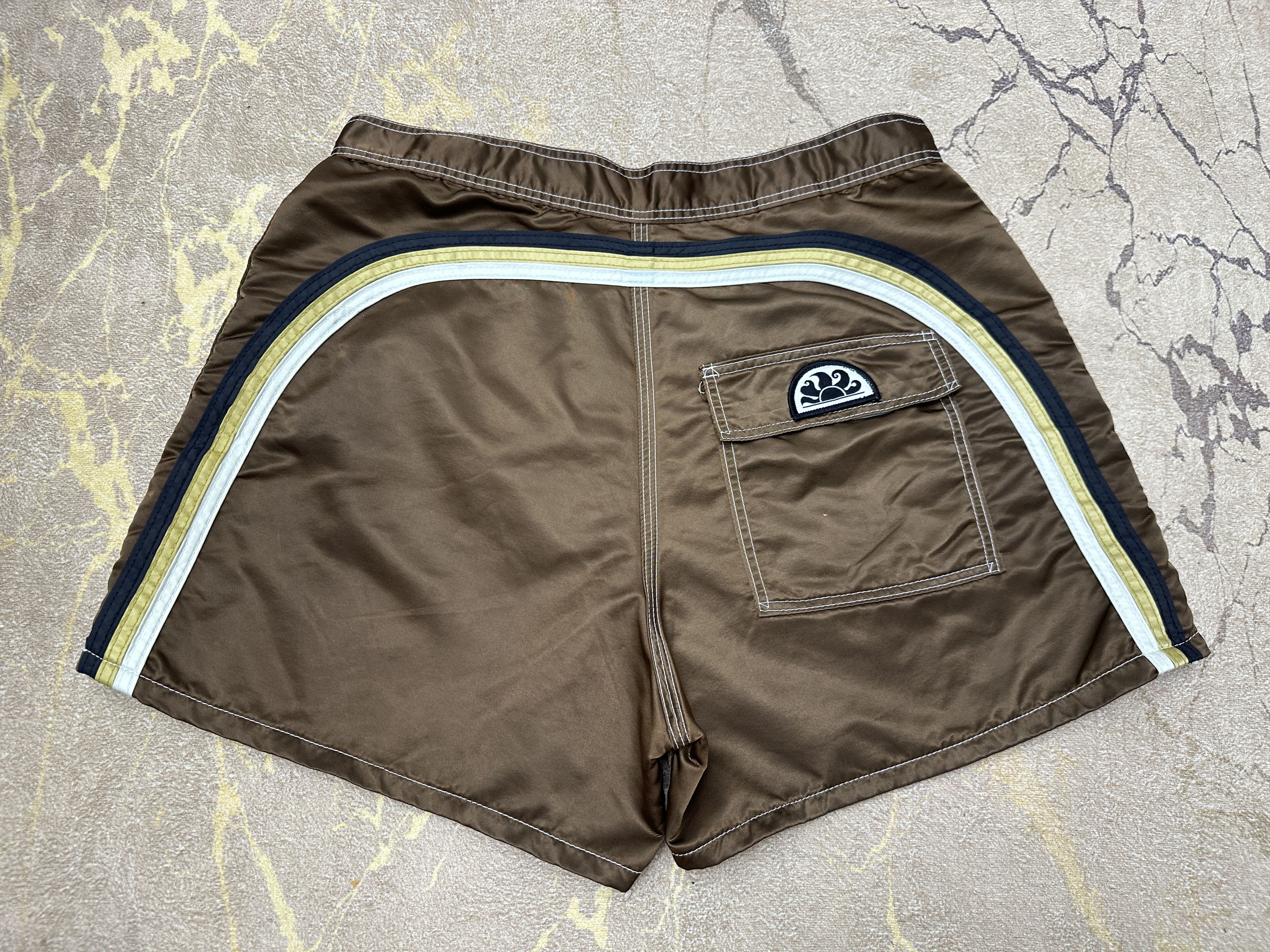 Sundek Sundek 31 Surf Beach Board Shorts Trunks Bath Suit Size 31 S Size US 31 - 8 Thumbnail