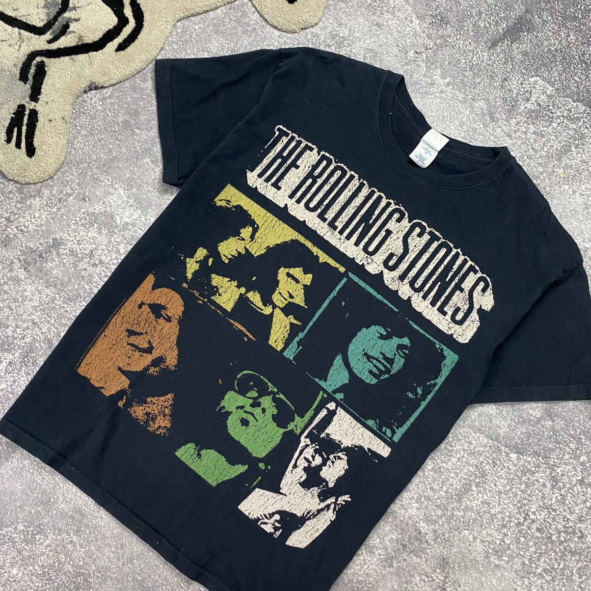Band Tees Vintage The Rolling Stones 2012 big face logo rock band tee Size US L / EU 52-54 / 3 - 3 Thumbnail