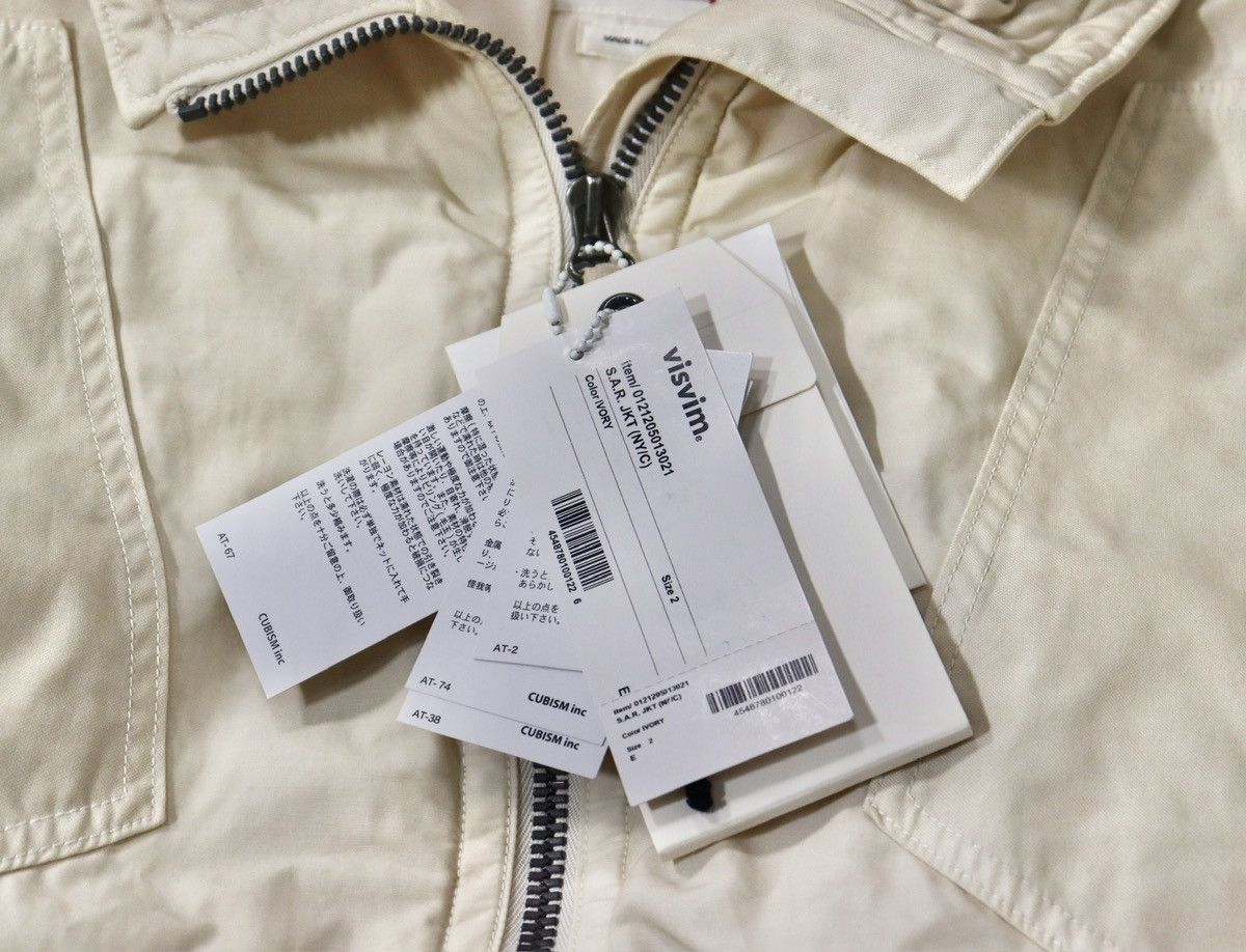 Visvim Visvim 21aw S.A.R Jkt （NY/C）SAR Ivory size2 Size US M / EU 48-50 / 2 - 5 Thumbnail