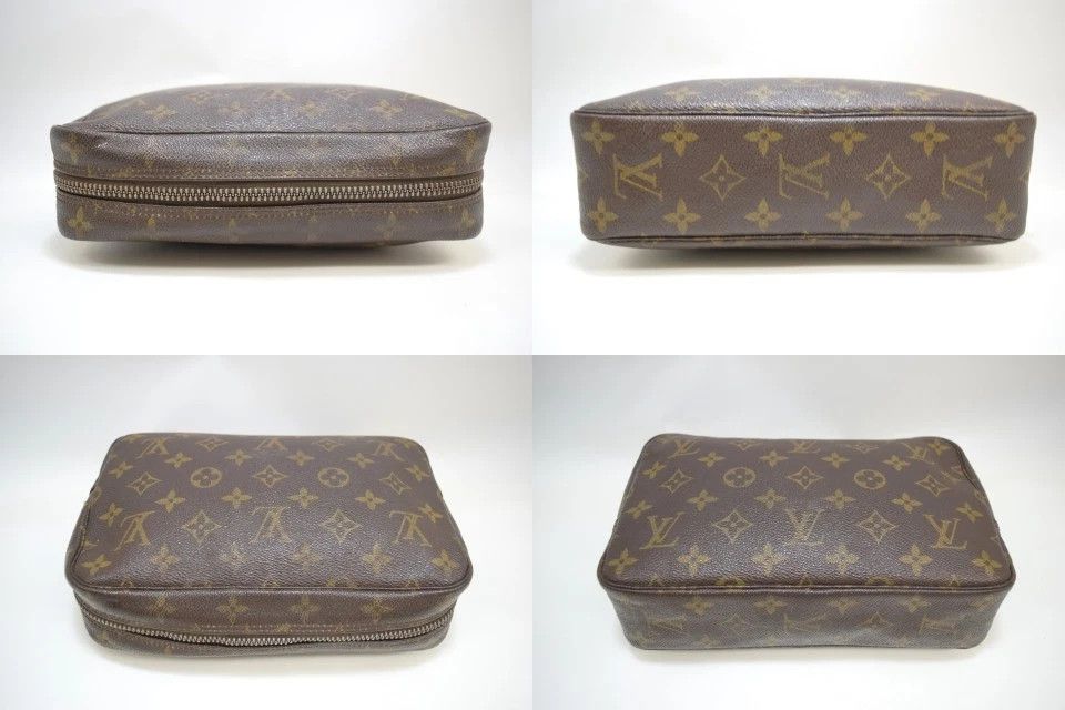 Louis Vuitton Auth Louis Vuitton Trousse Toilette 23 Pouch Monogram M47524 Size ONE SIZE - 3 Thumbnail