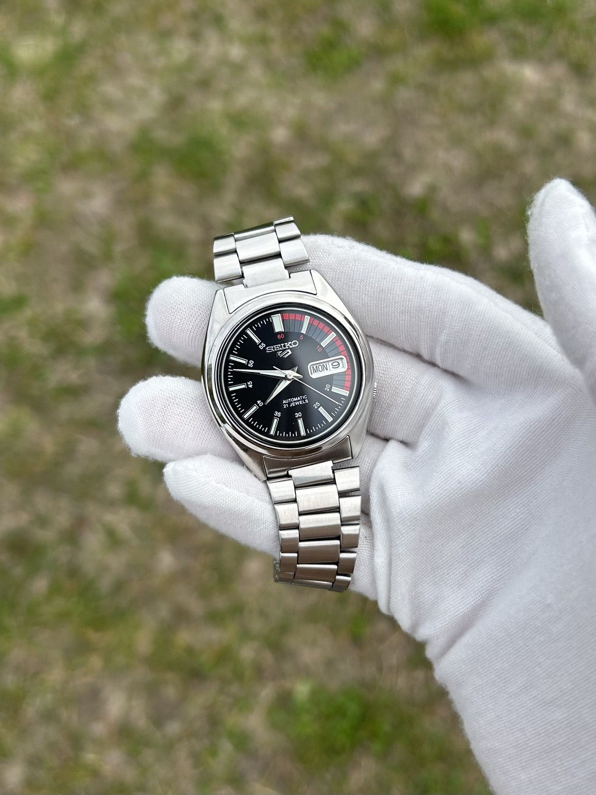 Seiko Vintage Seiko 5 Watch Automatic Mechanical Japan Made 2000's Size ONE SIZE - 20 Thumbnail