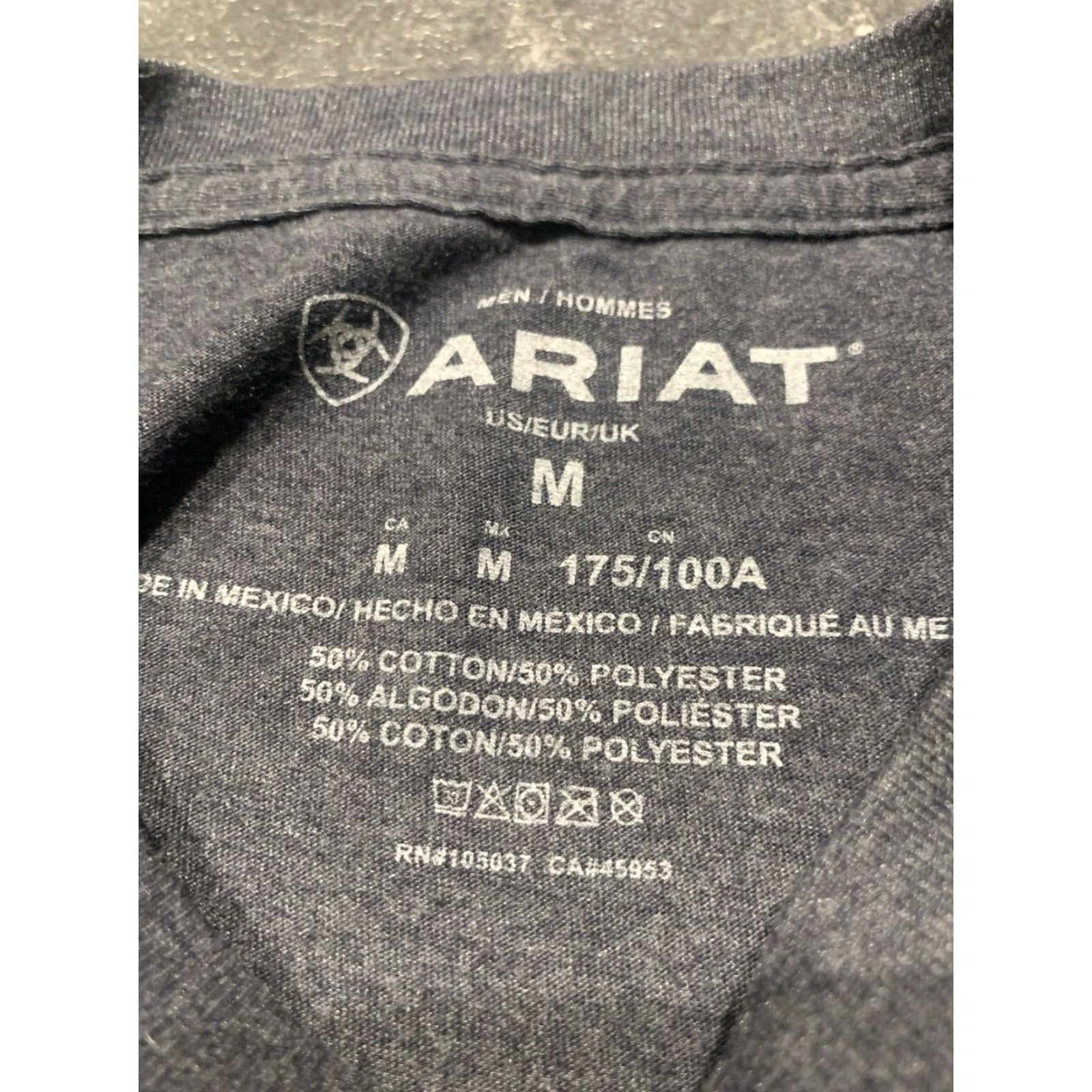 Ariat Ariat T-Shirt Medium Gray Mens Size US M / EU 48-50 / 2 - 5 Thumbnail