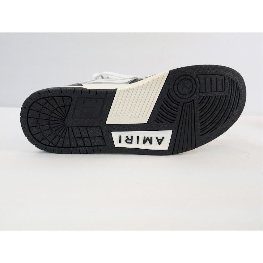 Amiri o1rshd1 Skel Hi Top Sneaker in Black / White Size US 11 / EU 44 - 13 Thumbnail