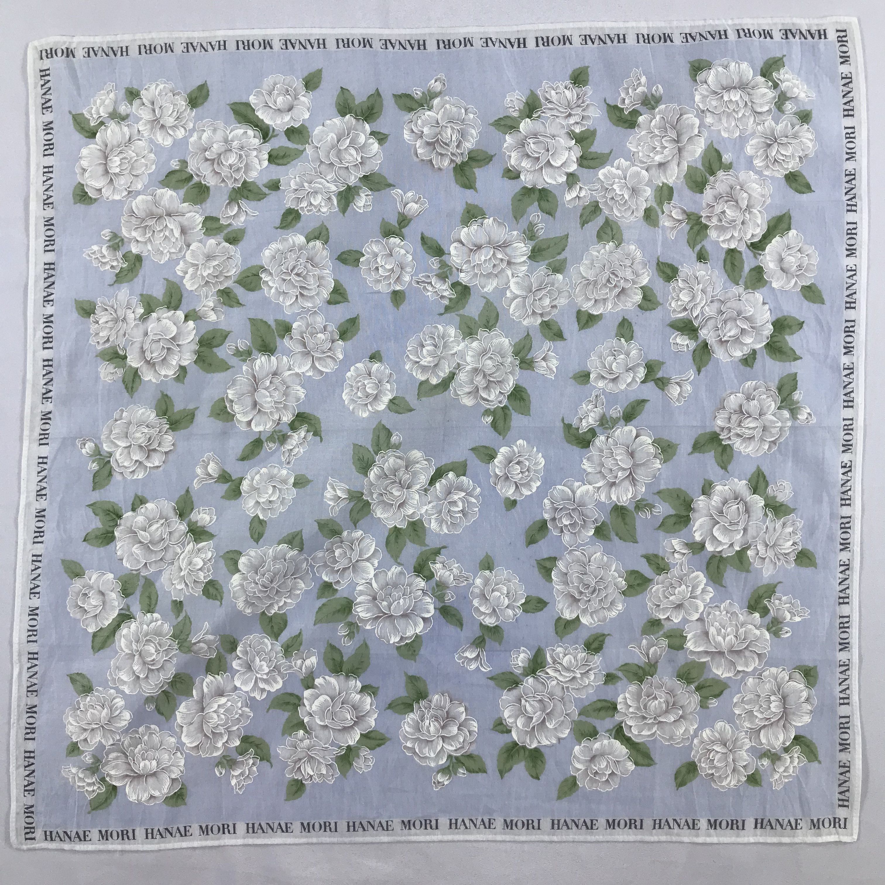 Hanae Mori Hanae Mori Bandana / Handkerchief / Neckerchief - S2410 Size ONE SIZE - 1 Thumbnail