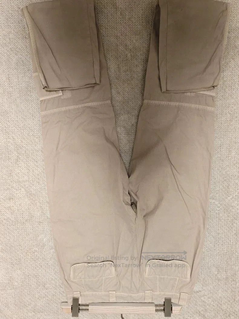 Brunello Cucinelli Beige Cargo Pants.