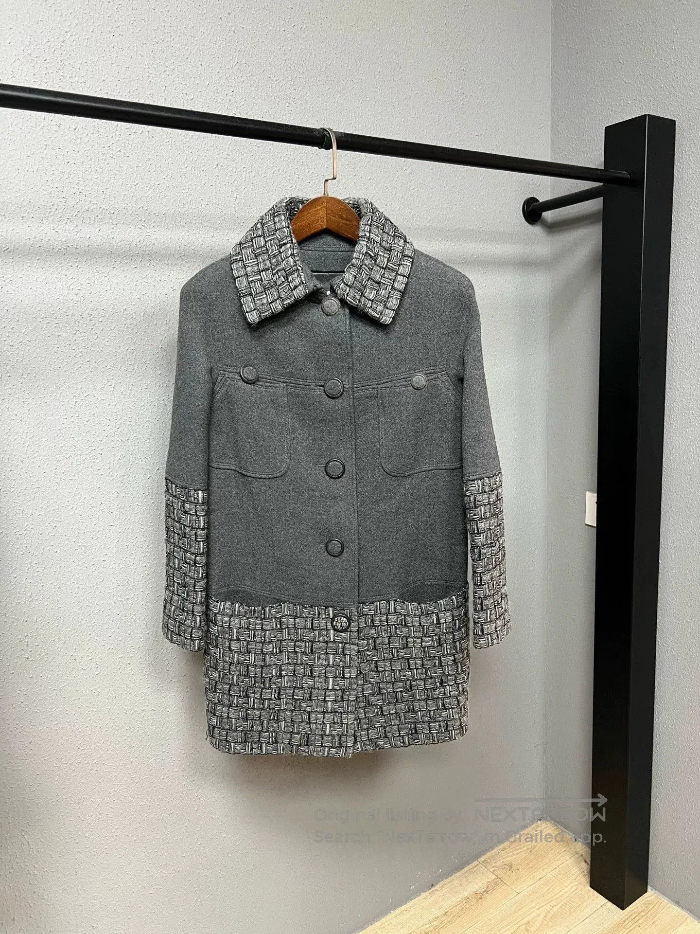 Chanel Chanel Wool Blend Knit Coat Size 36. Size S / US 4 / IT 40 - 1 Thumbnail