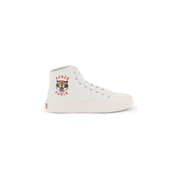 o1s22i1n0724 Canvas Hi-Top Sneakers in White