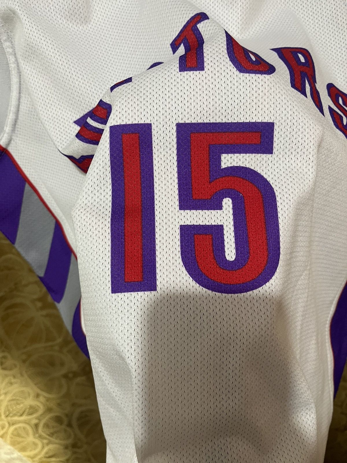 Champion NBA Raptors Carter #15 jersey Size US L / EU 52-54 / 3 - 6 Thumbnail