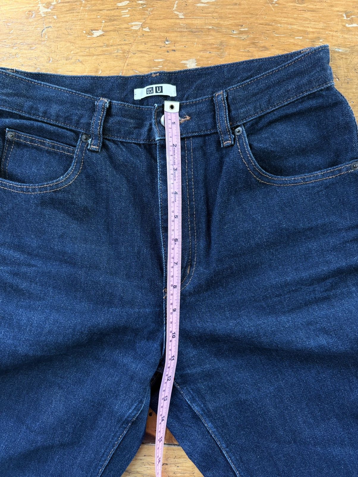 Lemaire × Uniqlo Uniqlo U Lemaire Indigo blue straight denim Size US 26 / EU 42 - 6 Thumbnail