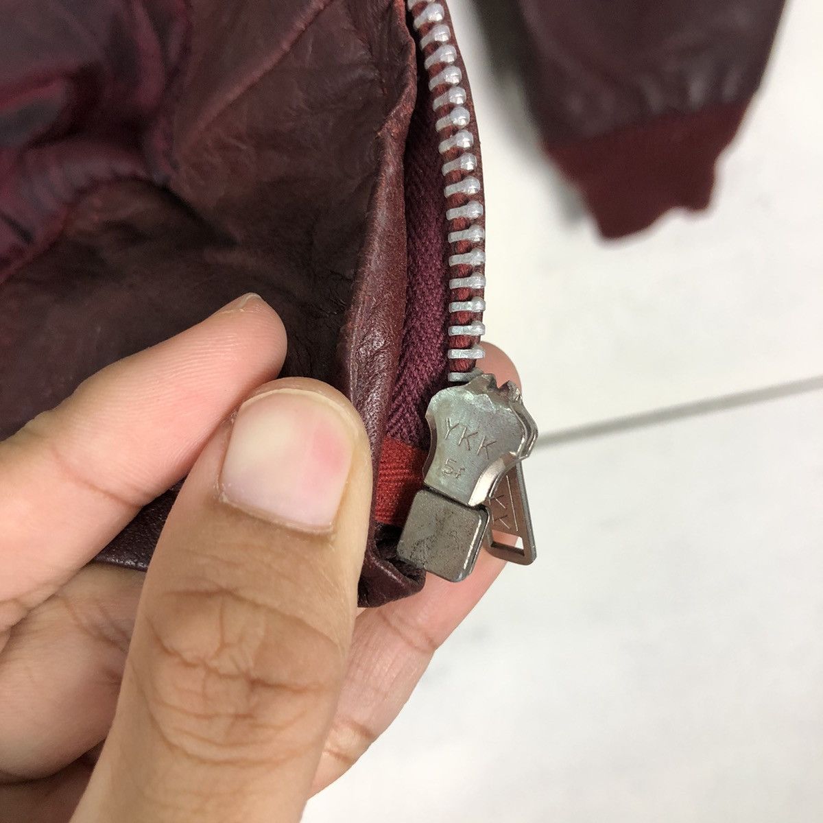 Japanese Brand 🔥Vintage Bomber Leather Jacket Turf Man Japan Issey Miyake Size US L / EU 52-54 / 3 - 17 Thumbnail