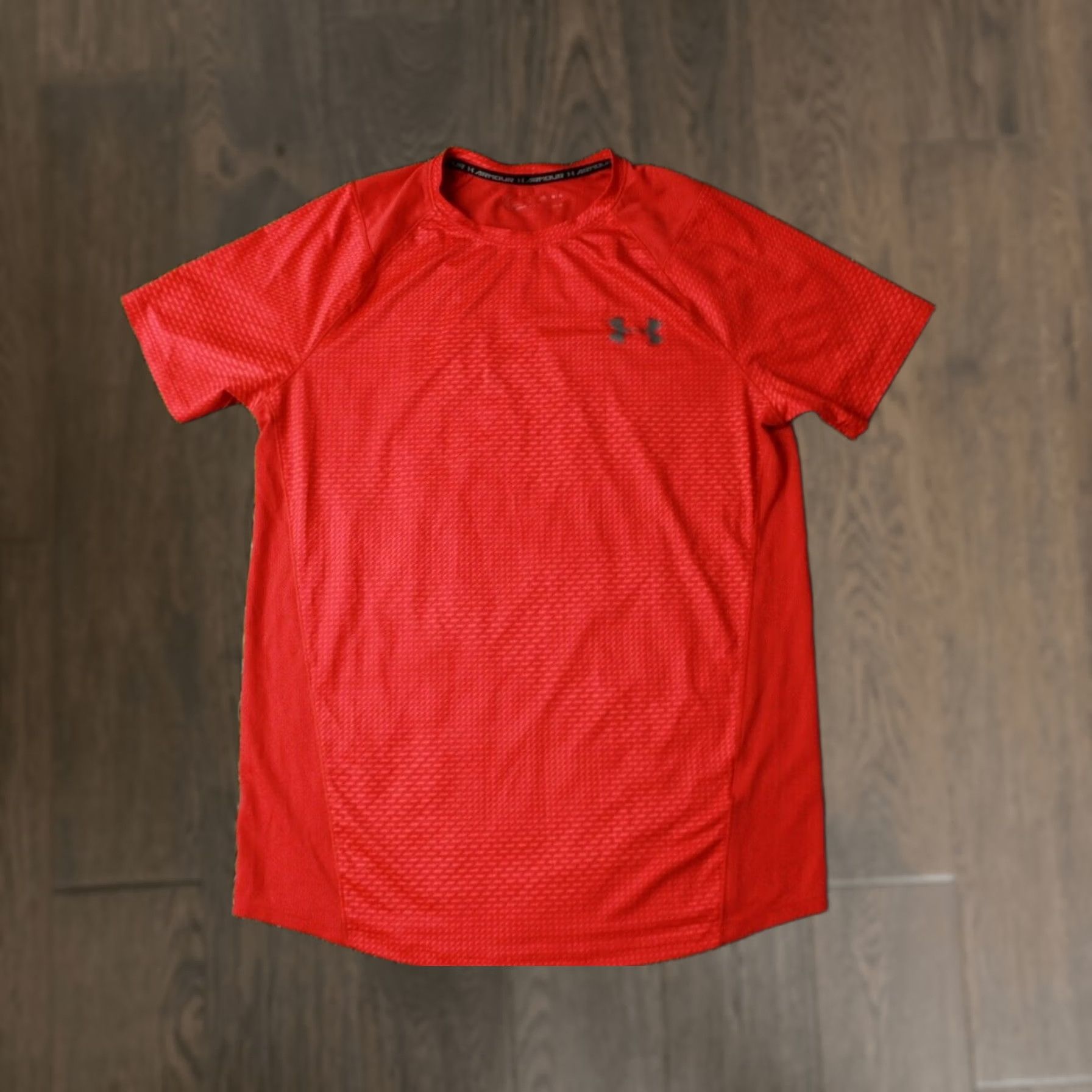 Under Armour Under Armour HeatGear Original Men Training Compression Shirt Jersey Tee Size M Red Shirt Mens Size US M / EU 48-50 / 2 - 1 Thumbnail