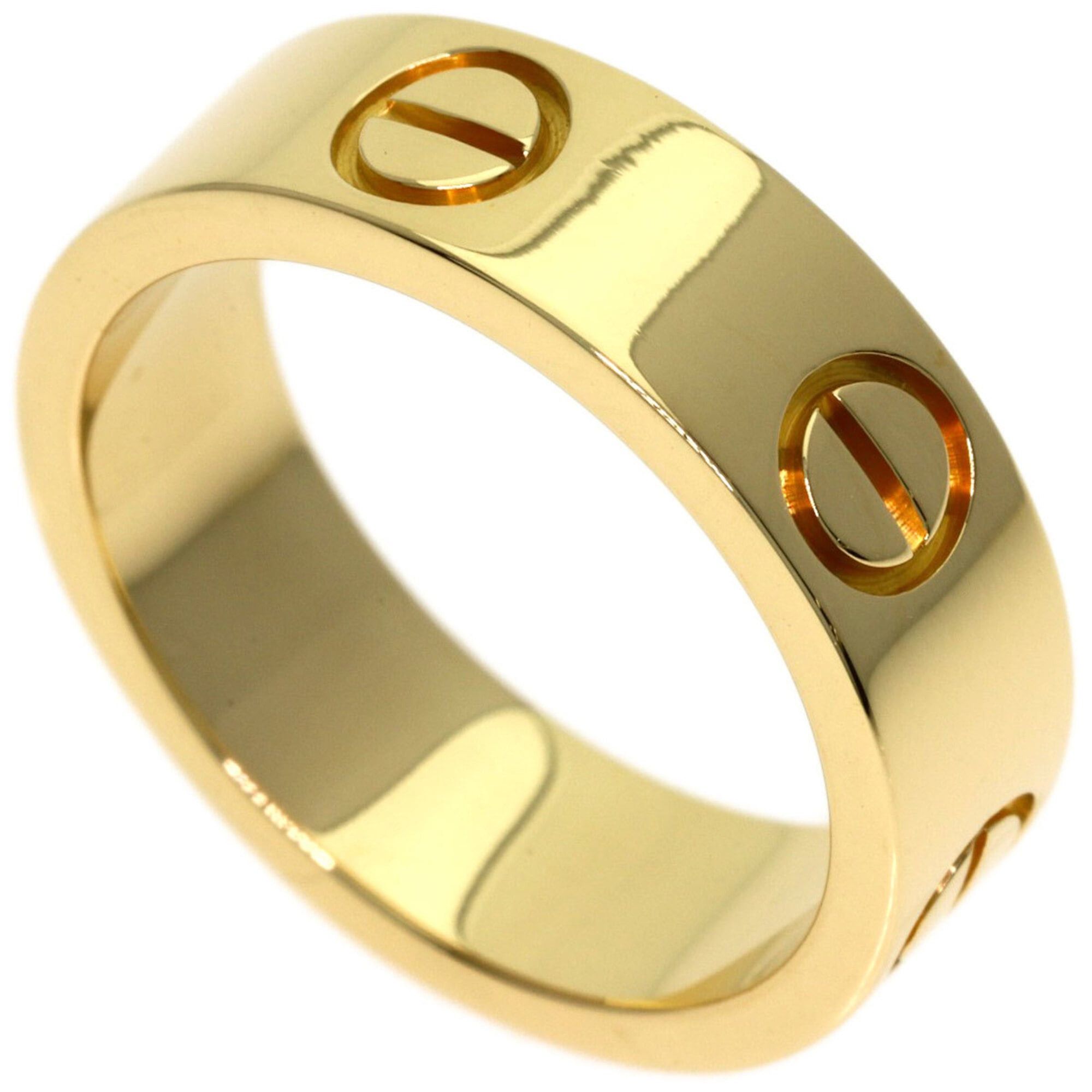 Cartier Cartier Love Ring #49, 18K Yellow Gold, Women's Size ONE SIZE - 1 Thumbnail