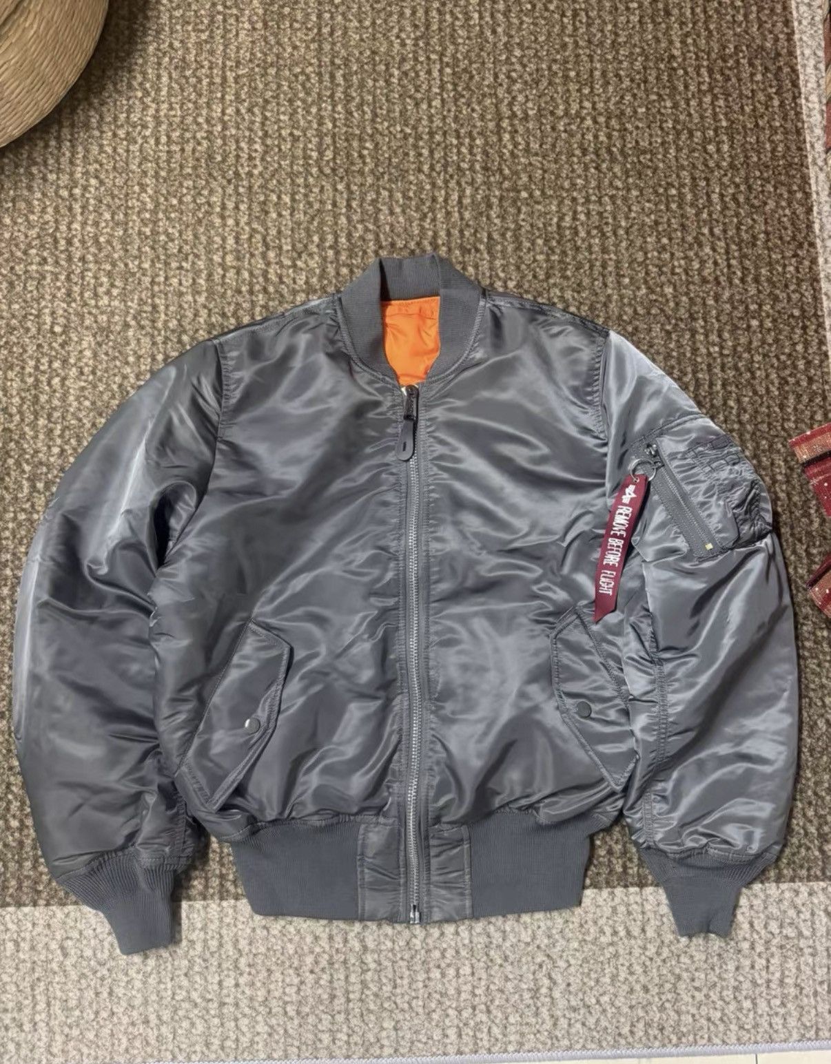 American Alpha Industries MA-1 pilot jacket