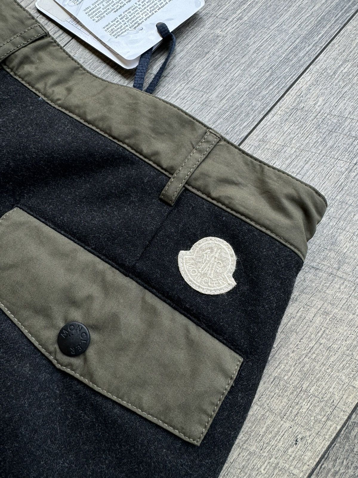Moncler Moncler Sportivo Tech Wool Pants New - 52 Size US 36 / EU 52 - 9 Thumbnail
