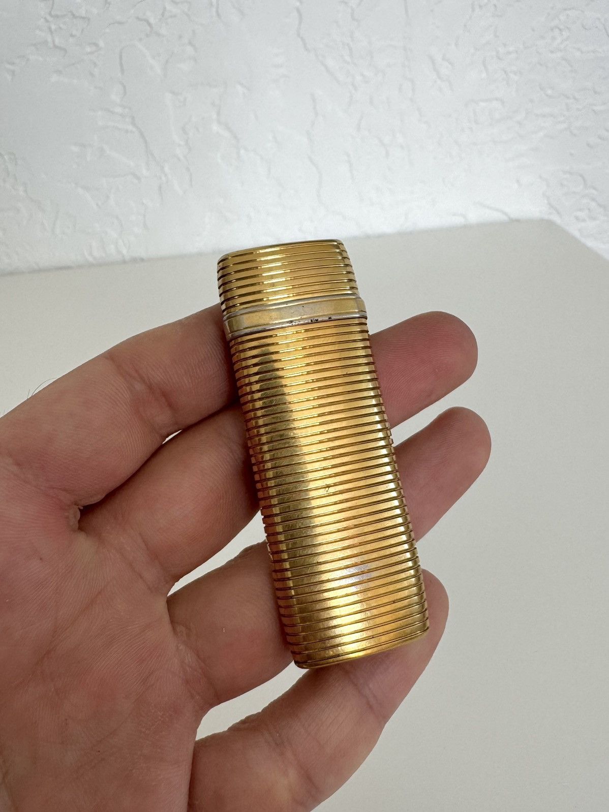 Saint Laurent Paris ★0% TAX★ 18K PLATED YVES SAINT LAURENT GAS LIGHTER JAPANESE Size ONE SIZE - 4 Thumbnail