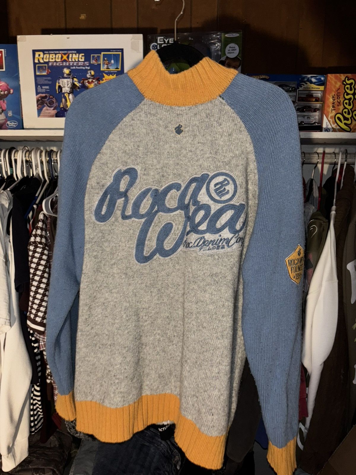 Rocawear Rocawear Knitted Sweater Size US L / EU 52-54 / 3 - 2 Thumbnail