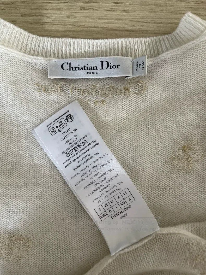 Chanel Chanel Gold thread embroidered cardigan coat Size XXS / US 00 / IT 34 - 3 Thumbnail