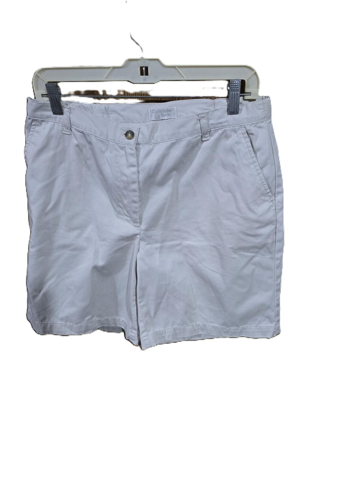Other Christopher & Banks Khaki Shorts Size 10 Size 32" / US 10 / IT 46 - 1 Thumbnail