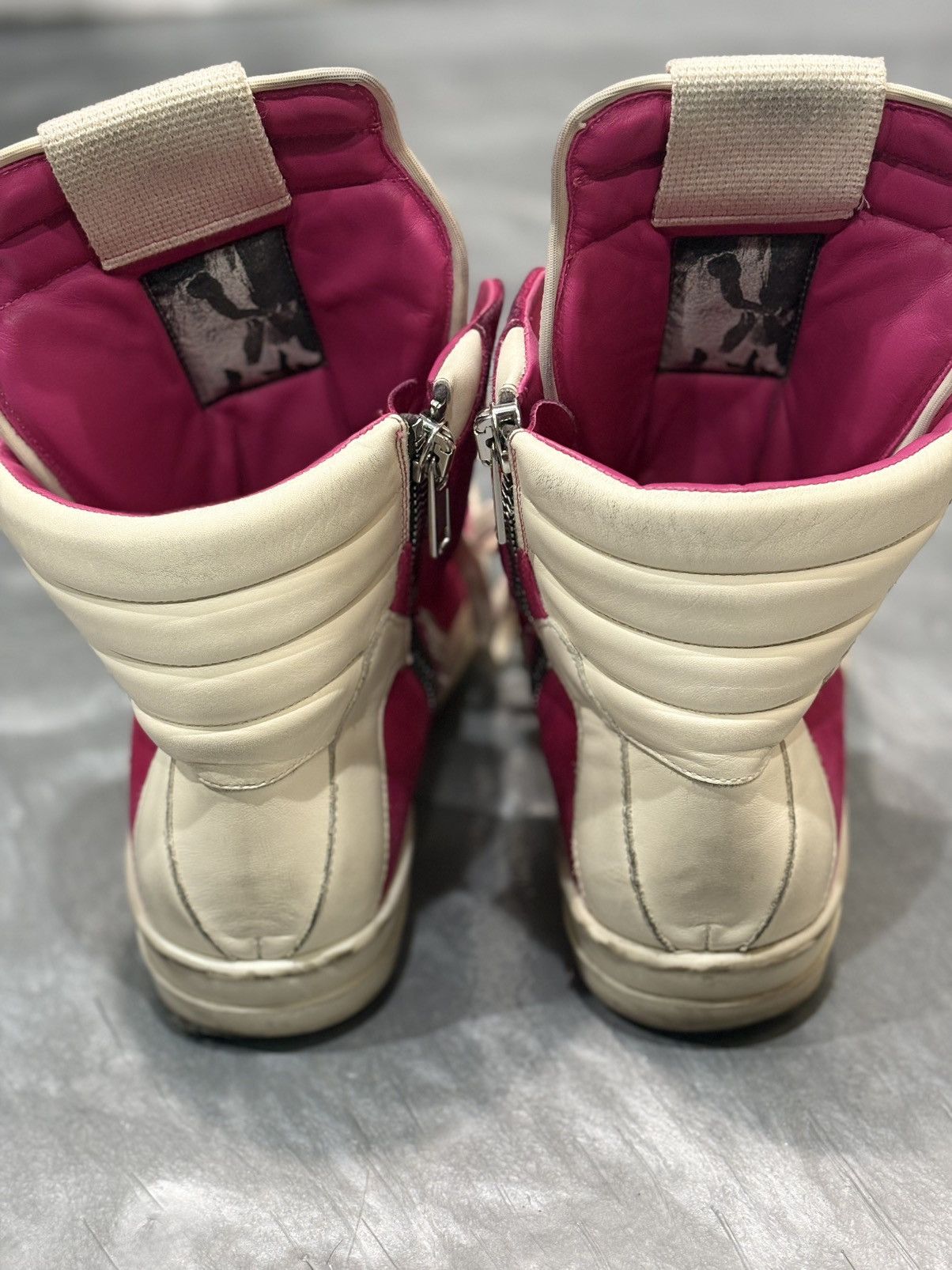 Rick Owens Rick Owen Pink Geobaskets Size US 9 / EU 42 - 4 Thumbnail