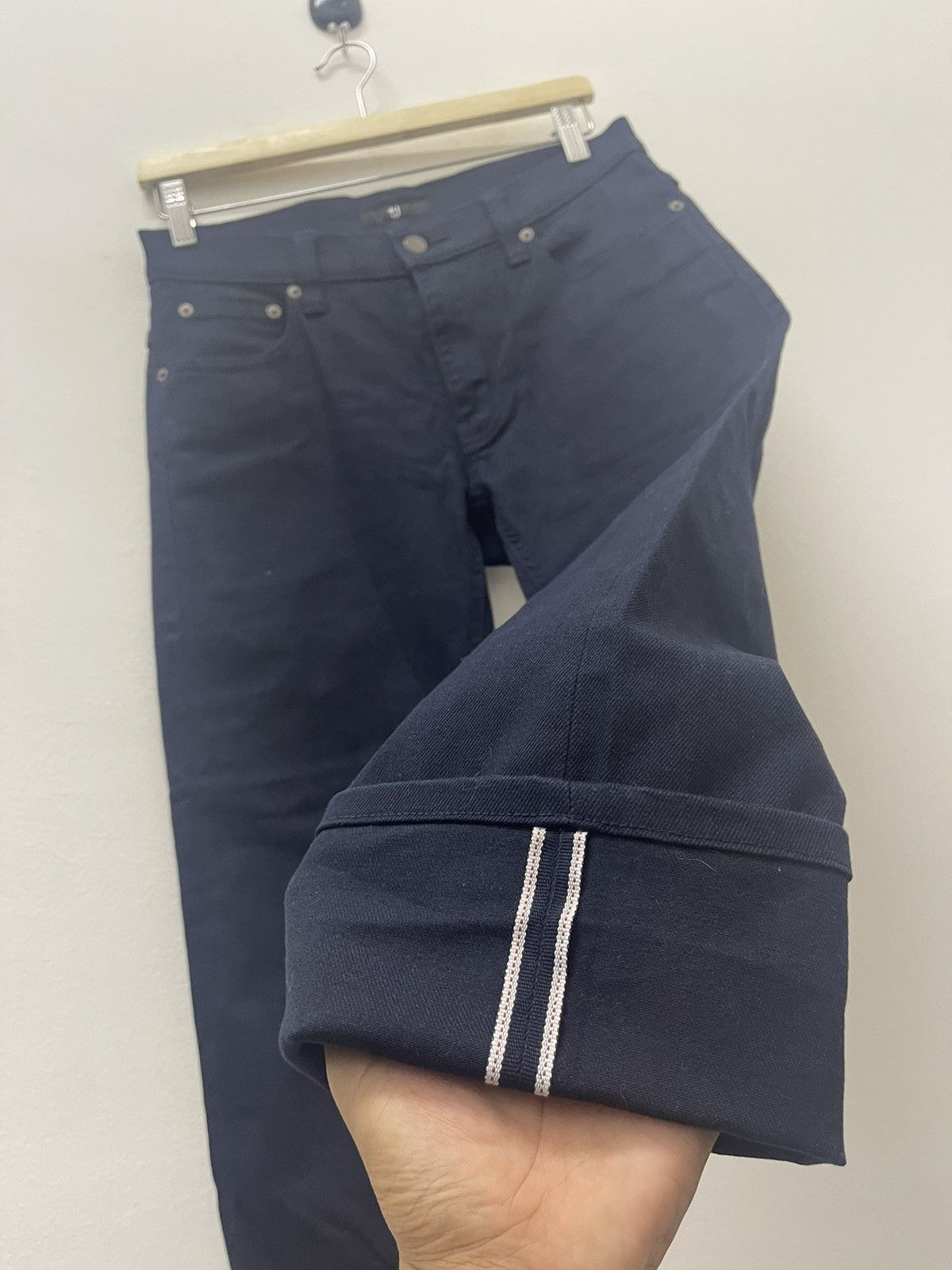 Jil Sander × Uniqlo Rare +J Jil Sander x Uniqlo Selvedge Size US 29 - 4 Thumbnail
