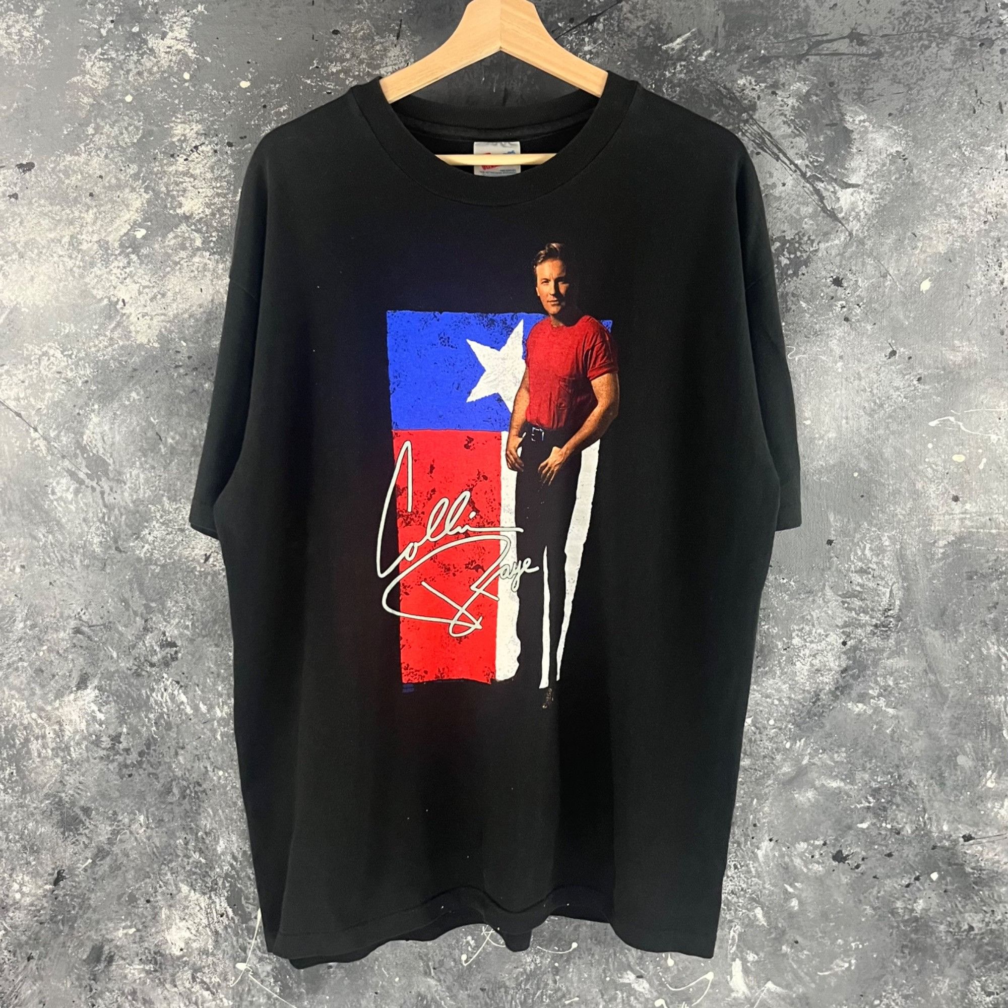 Band Tees × Vintage Vintage 90’s Collin Raye shirt Size US L / EU 52-54 / 3 - 1 Thumbnail