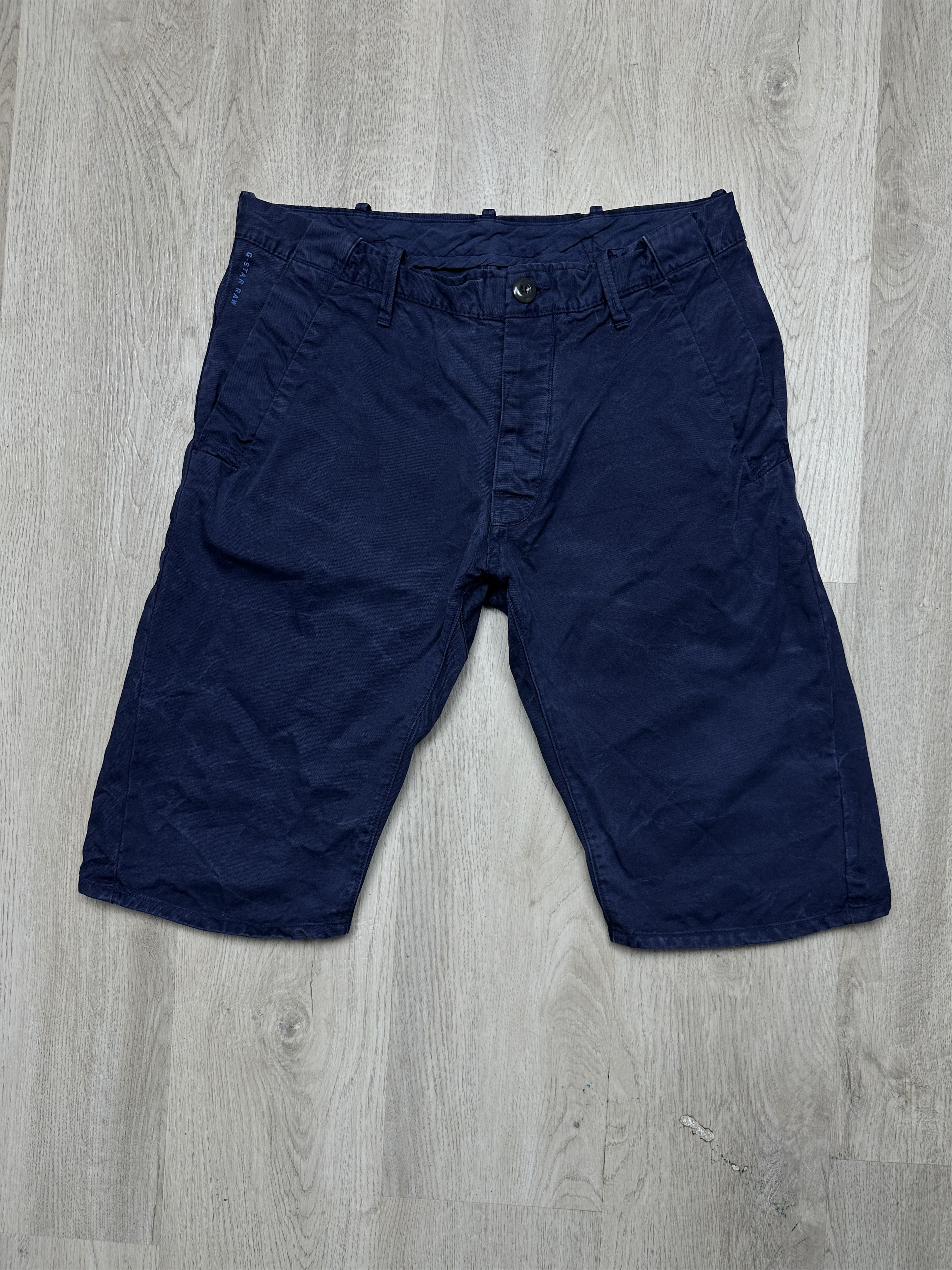 G-Star G Star Raw Mens Bronson Chino 3D Loose Chino Shorts Size US 33 - 1 Thumbnail