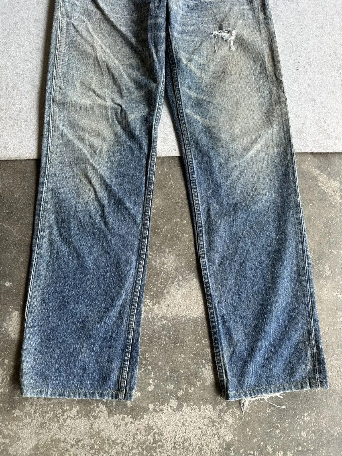 Levi's 🍁 SEND OFFERS 🍁 LEVI’S 502 Distressed Denim LEVIS Pants Size US 30 / EU 46 - 7 Thumbnail