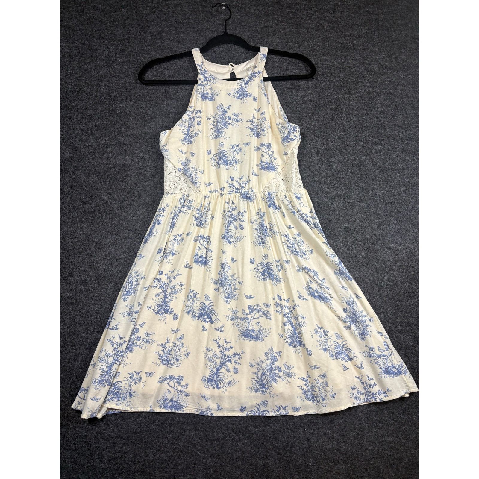 Disney Disney Cinderella Dress toile Print Halter Lace Detail Size S / US 4 / IT 40 - 2 Thumbnail