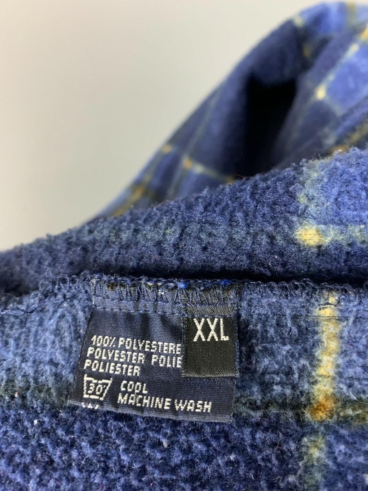 Paul & Shark Paul & Shark Yachting Vintage Blue Check 1/4 Jacket Size 2XL Size US XXL / EU 58 / 5 - 10 Thumbnail