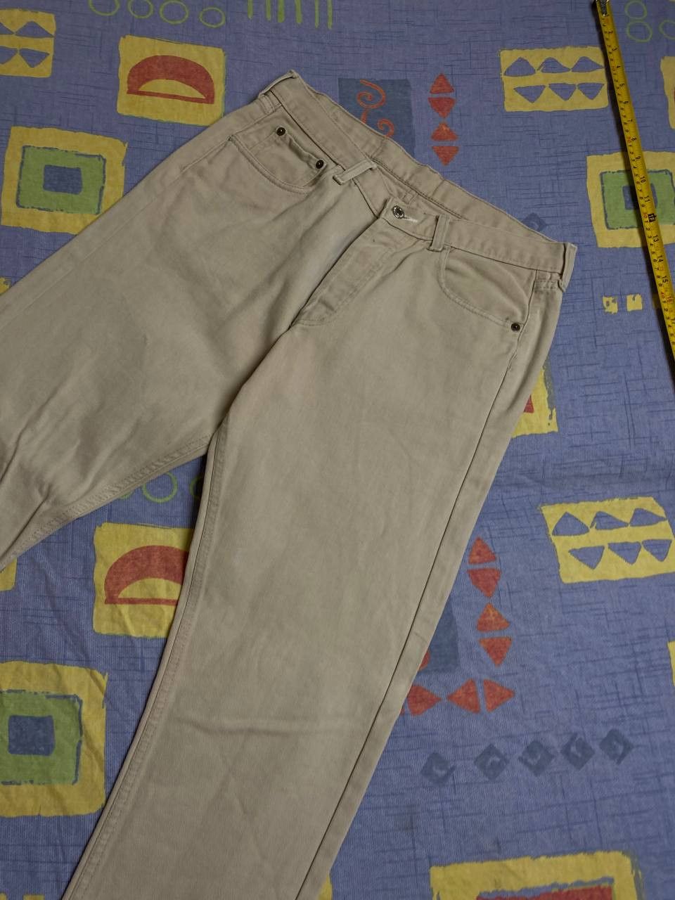 Levi's Vintage Levis Jeans Distressed Denim Size US 34 / EU 50 - 5 Thumbnail