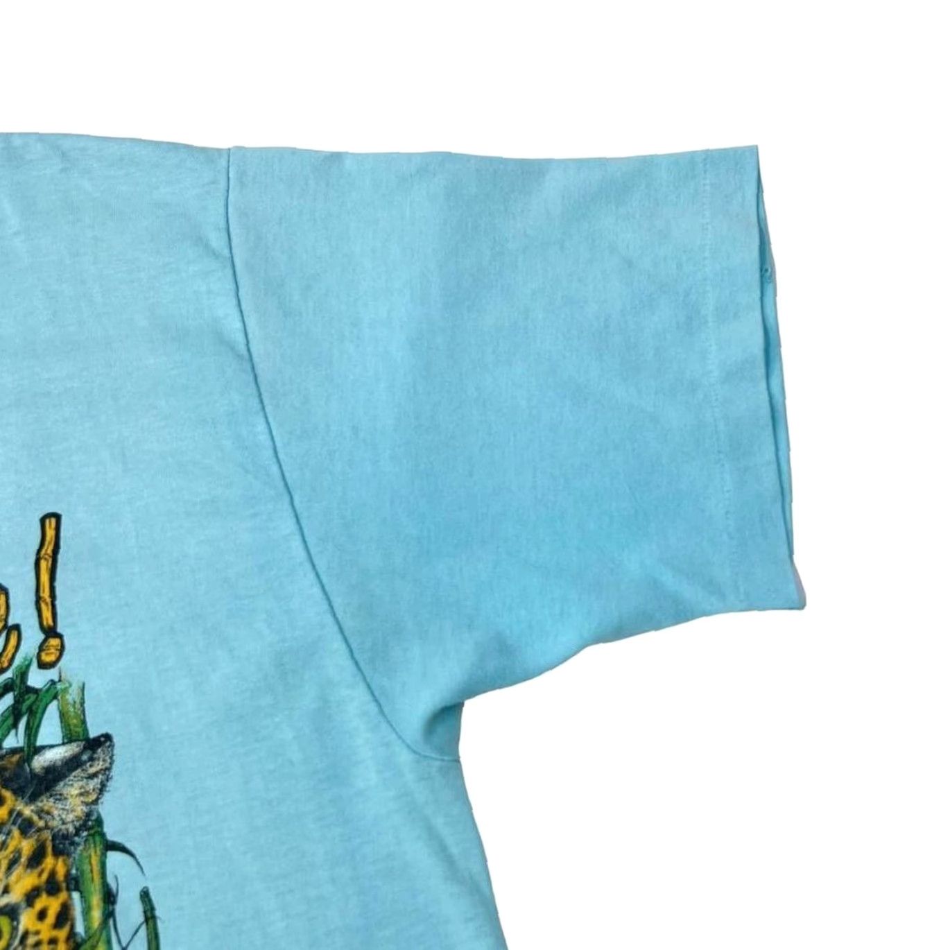 TEE JAYS Vintage 90’s Tee Jays Busch Gardens Souvenir Blue Graphic Print T-Shirt XL Large Mens Tee Size US L / EU 52-54 / 3 - 4 Thumbnail