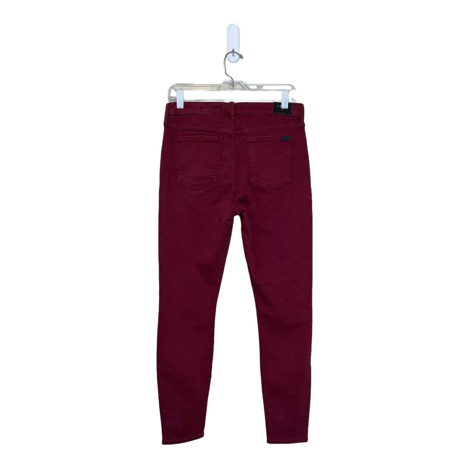 7 For All Mankind Jen7 red legging ankle stretch jeggings jeans size 8 Size 30" / US 8 / IT 44 - 9 Thumbnail