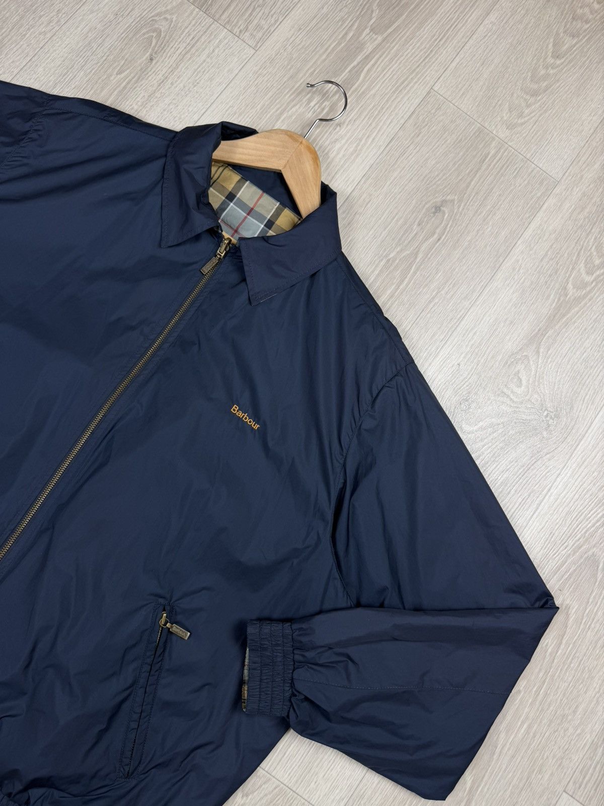 Barbour Barbour Men’s Jacket Reversible Plaid Checkered Windbreaker Size US XL / EU 56 / 4 - 11 Thumbnail