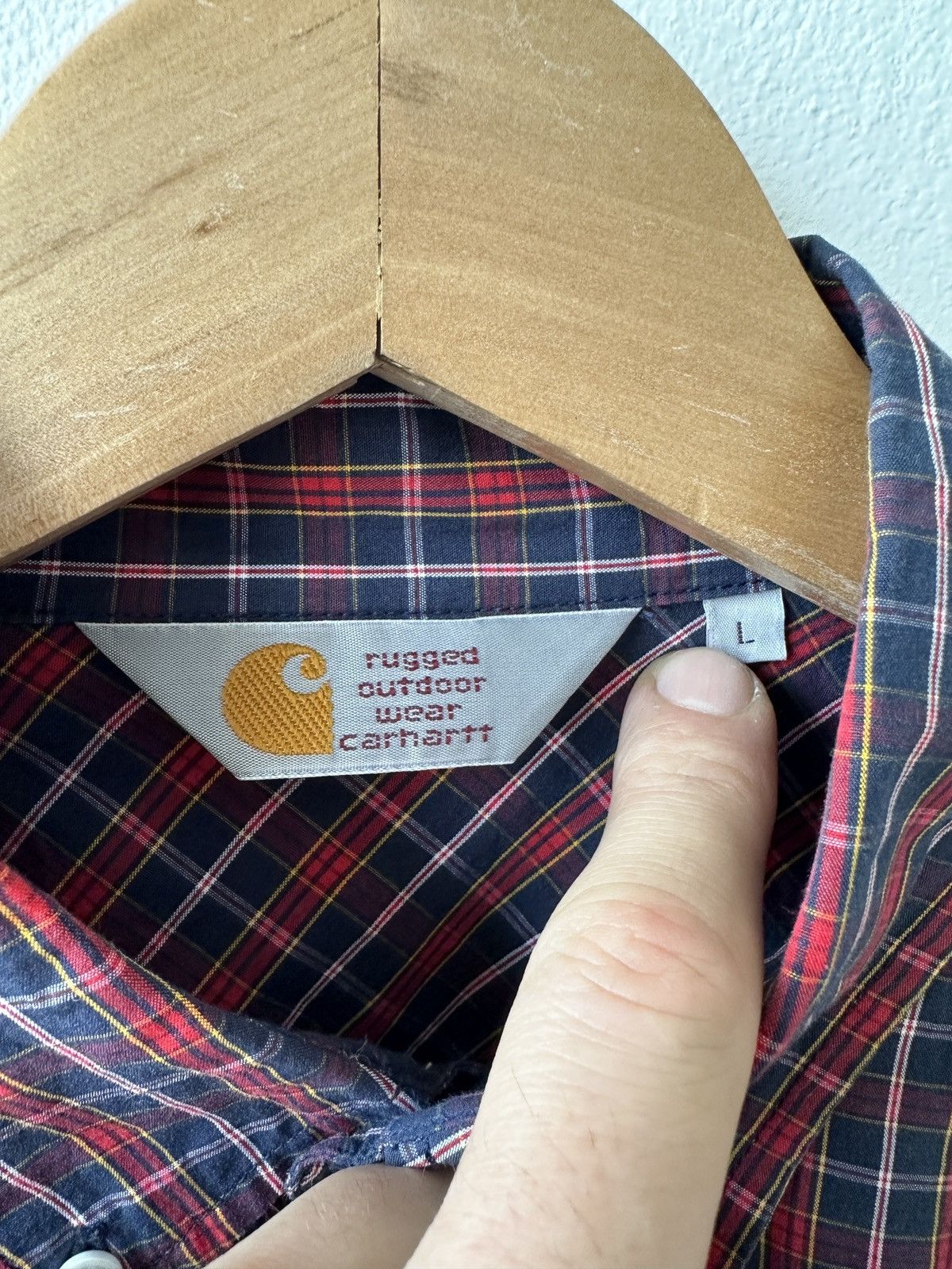 Carhartt Carhartt checkered shirt Size US L / EU 52-54 / 3 - 6 Thumbnail