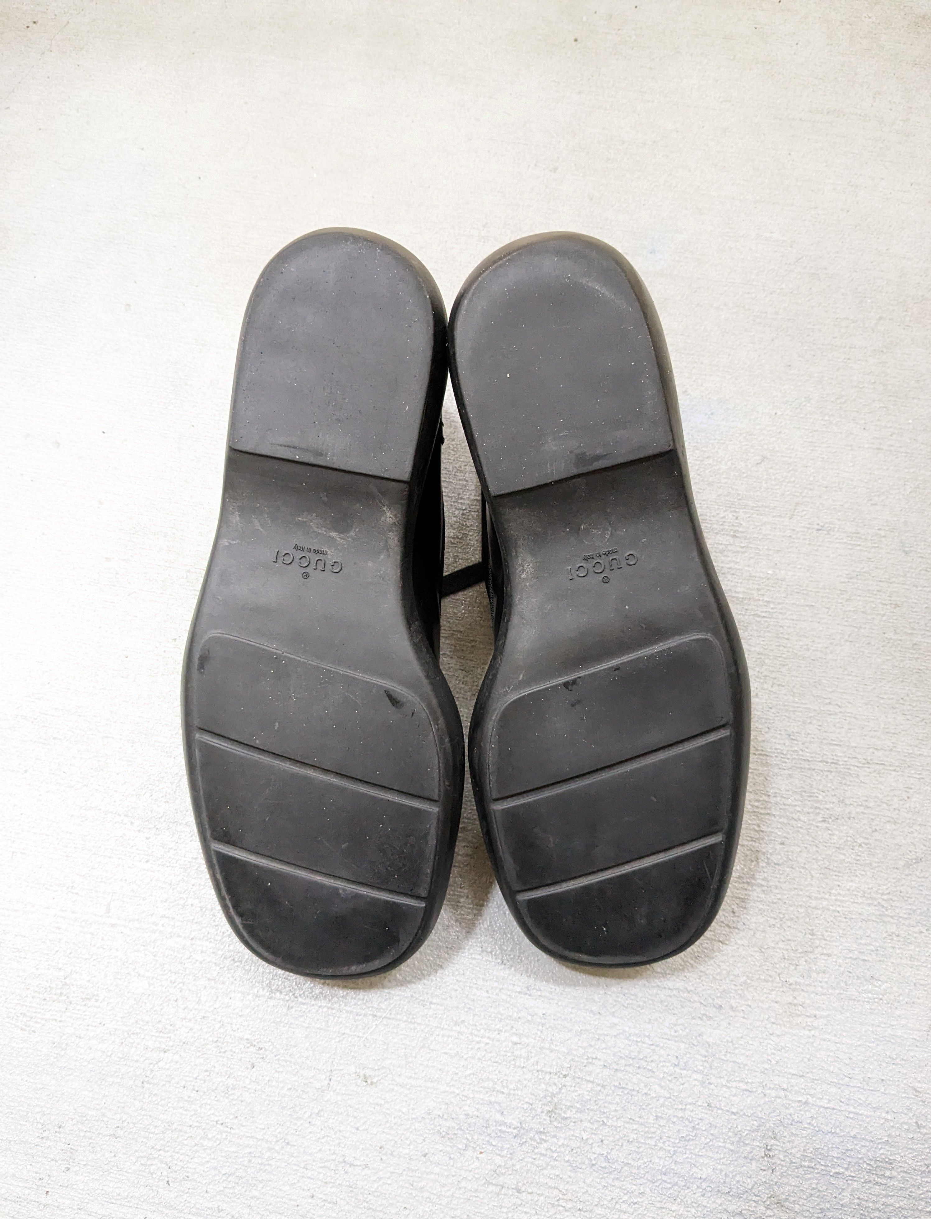 Gucci Gucci Combat Boots Size 10.5 Black Leather Buckle Duck Y2K Size US 10.5 / EU 43-44 - 17 Thumbnail