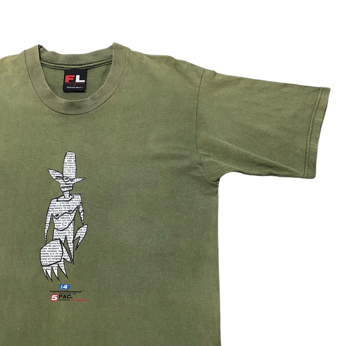 Futura Vintage Futura 2000 Alien Shirt Sunfaded Size US M / EU 48-50 / 2 - 4 Thumbnail