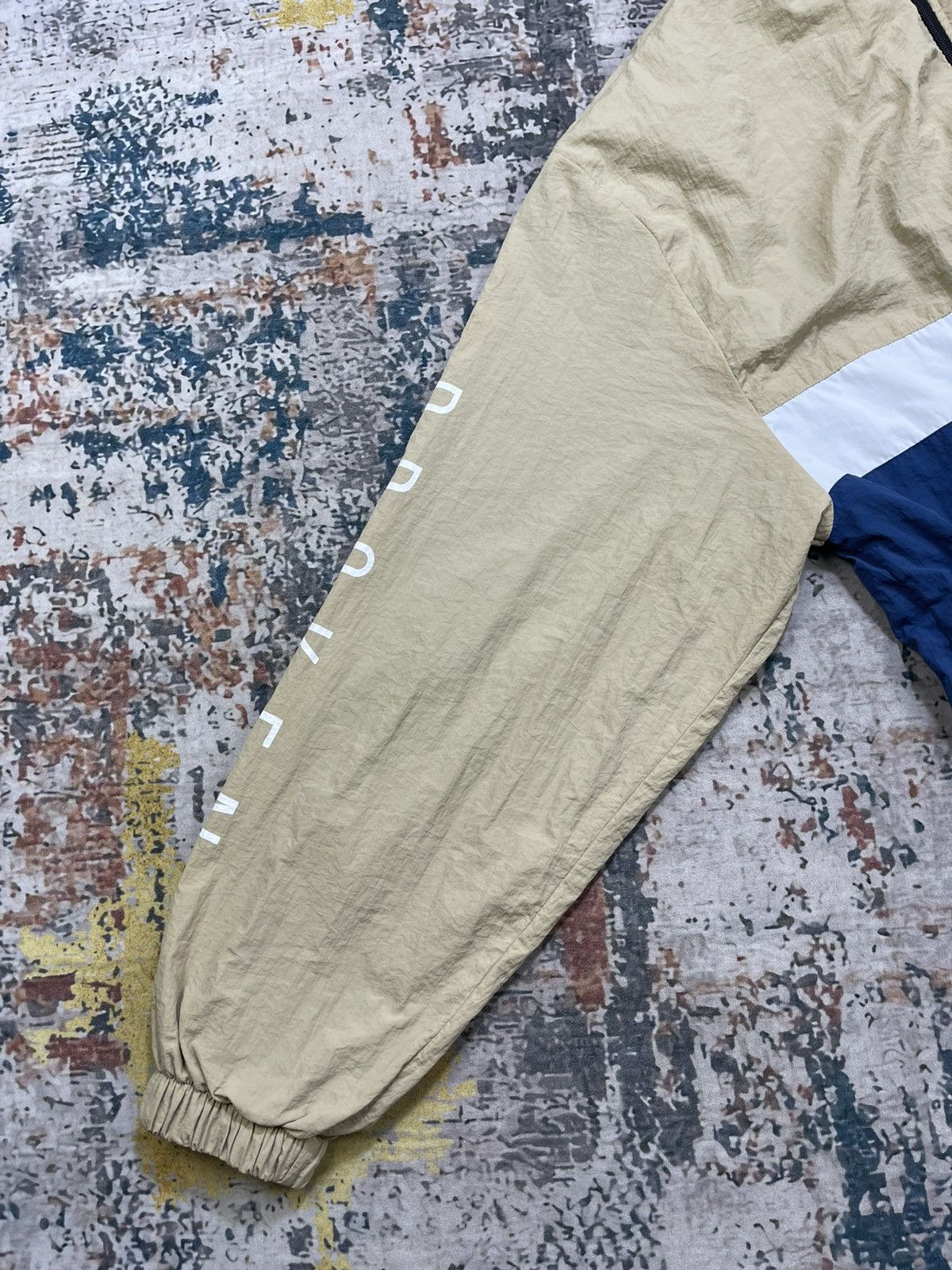 Japanese Brand Larkin Color Block Street Style Track Jacket Size US L / EU 52-54 / 3 - 8 Thumbnail