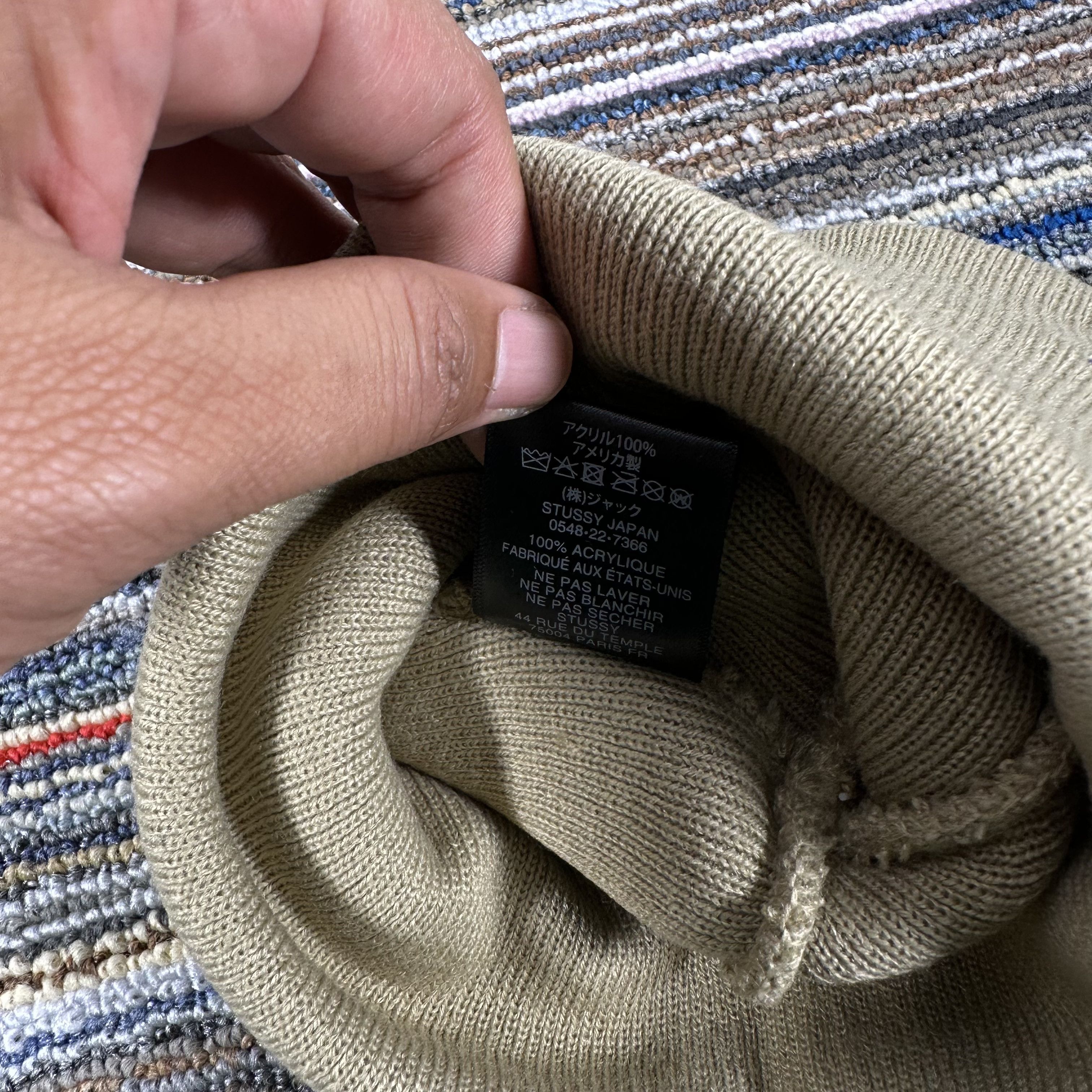 Stussy STUSSY STOCK CUFF BEANIE HAT / CREAM Size ONE SIZE - 6 Thumbnail