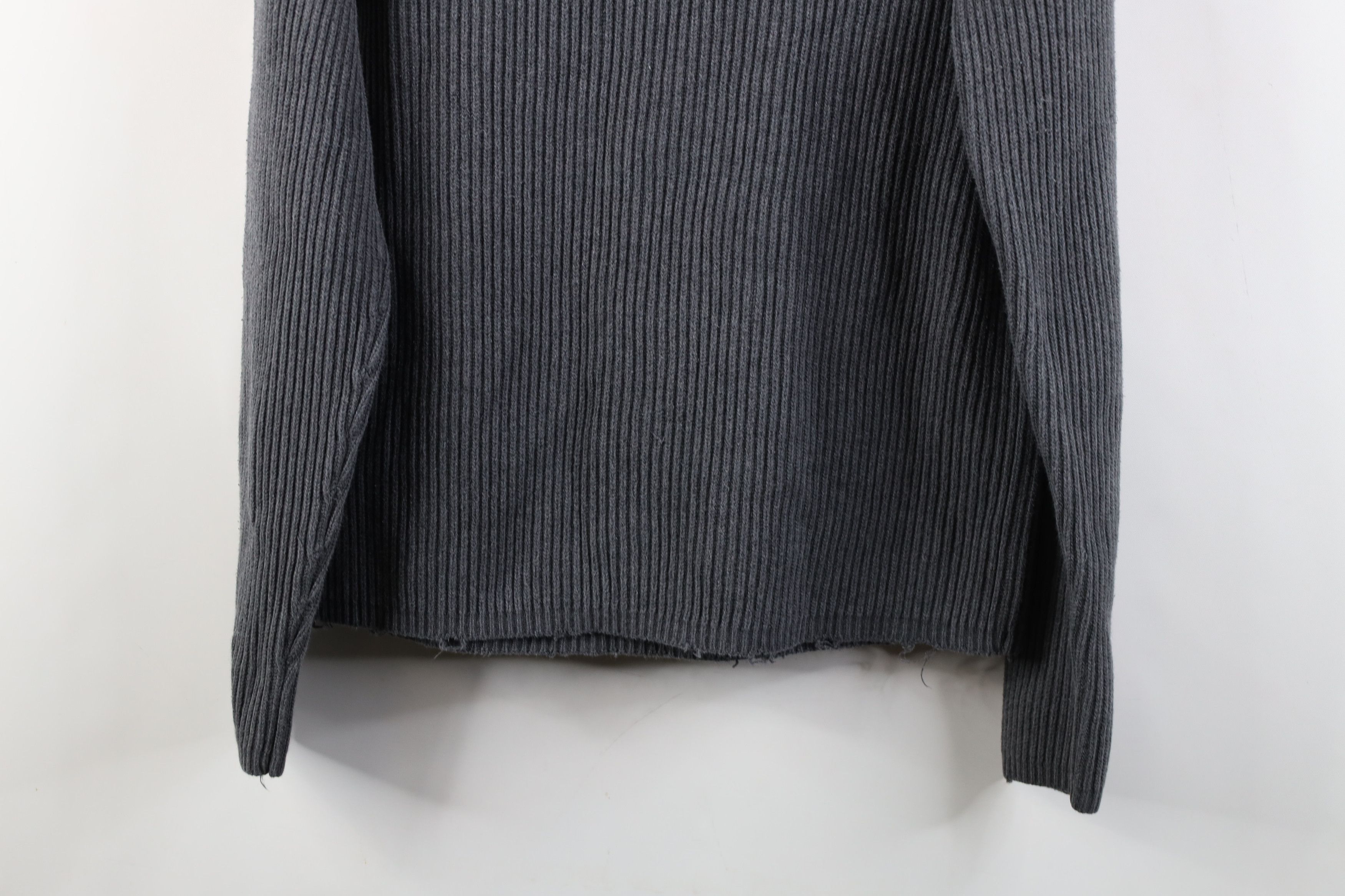 Gap Vintage Y2K Gap Blank Cotton Ribbed Knit Crewneck Sweater Size M / US 6-8 / IT 42-44 - 13 Thumbnail