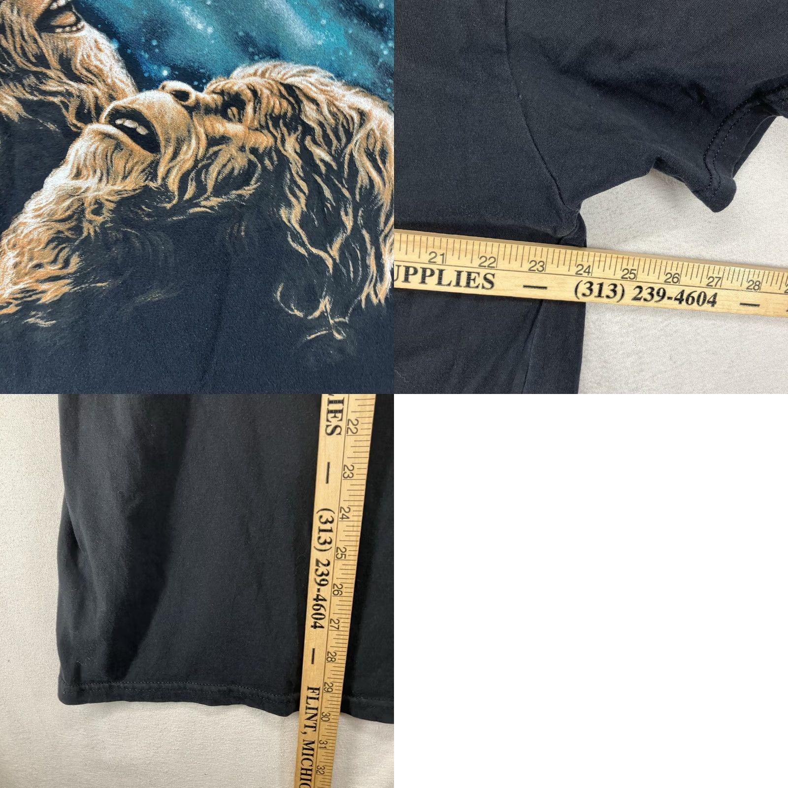 Jeep Mens Sasquatch T Shirt 2XL Bigfoot Laughing Moon JedCo Jeep All Cotton Size US XXL / EU 58 / 5 - 8 Thumbnail