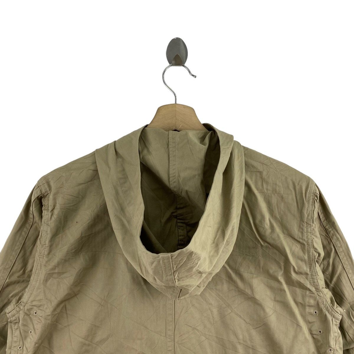 Paul Smith PAUL SMITH Multi Pockets Fish Tails Beige Hooded Parka Size US M / EU 48-50 / 2 - 4 Thumbnail